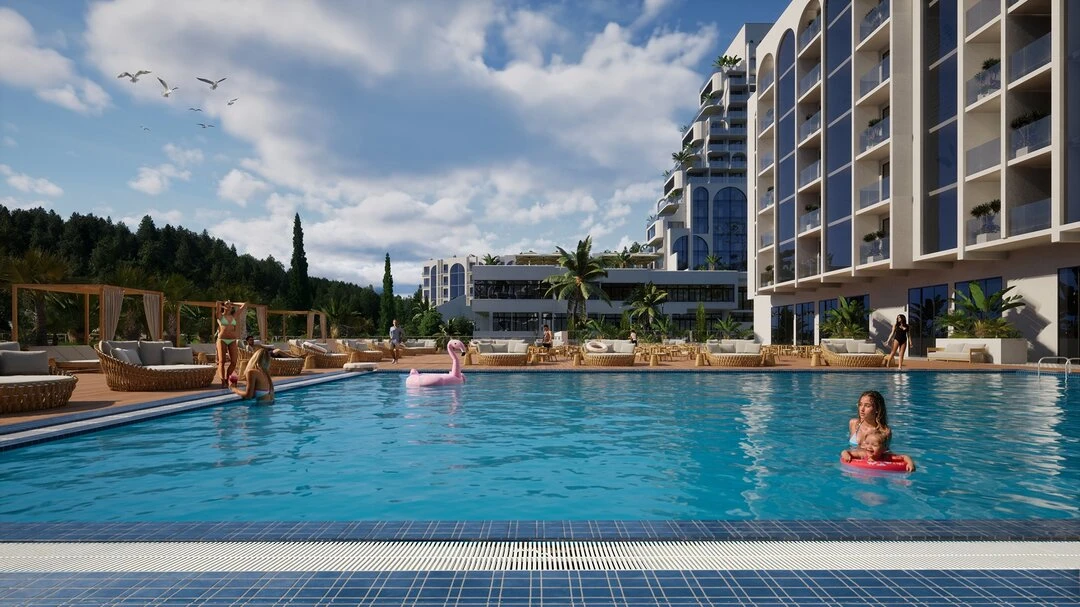 Старт продаж нового 5* отеля бизнес-класса в Сочи  Номера с ремонтом в Сочи «Белые Ночи».  «Белые Но