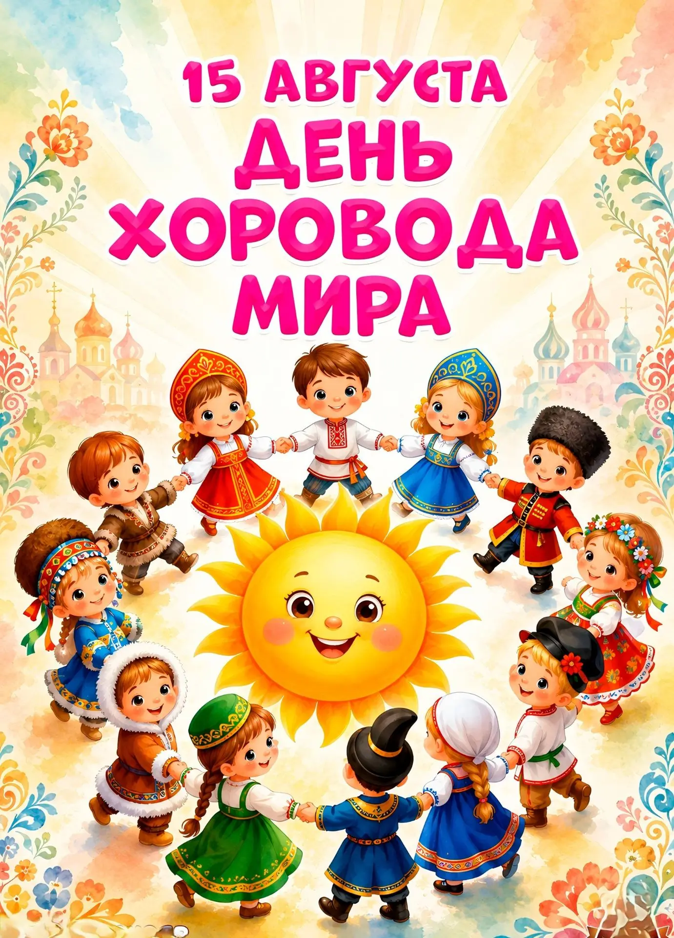 ✅ 15 августа отмечают необычный праздник – Всемирный день хоровода.