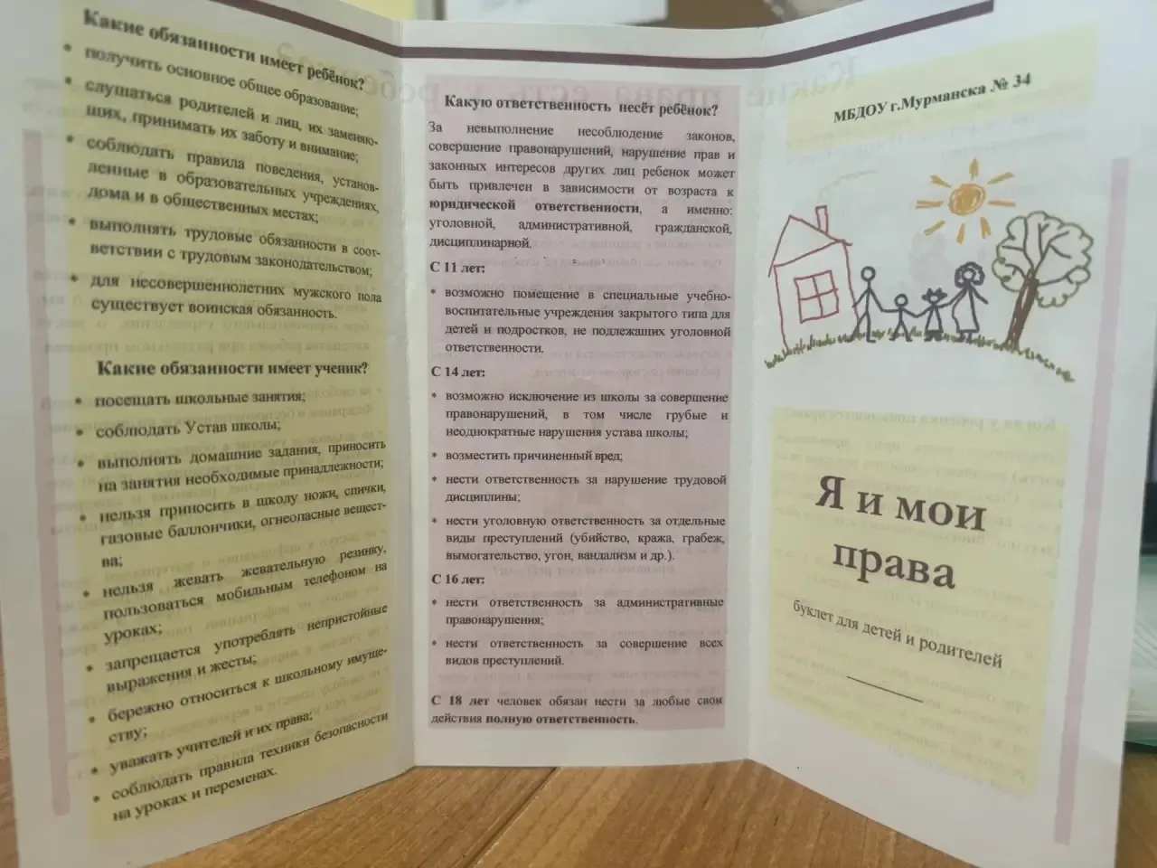 В нашем детском саду стартовала Всероссийская неделя правовой помощи по вопросам защиты интересов се