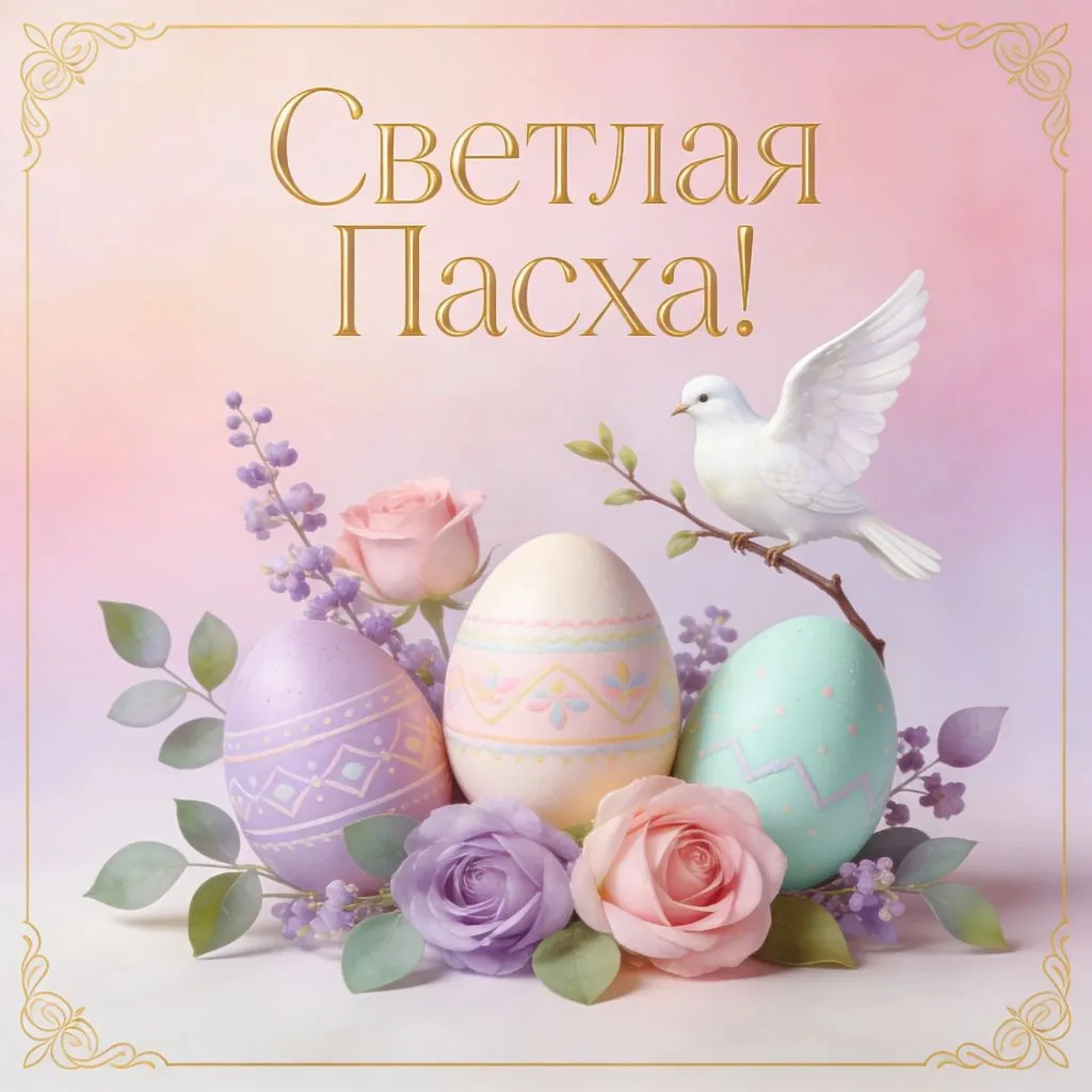 Светлой Пасхи вам, дорогие друзья‼️