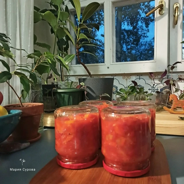 Лечо. Простой рецепт.