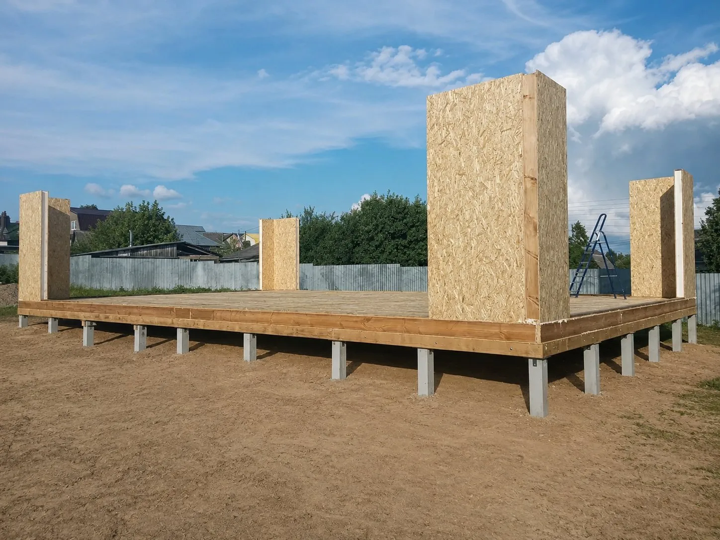 🏡 Дом SIPwall площадью 129,55 м² приобретает реальные очертания