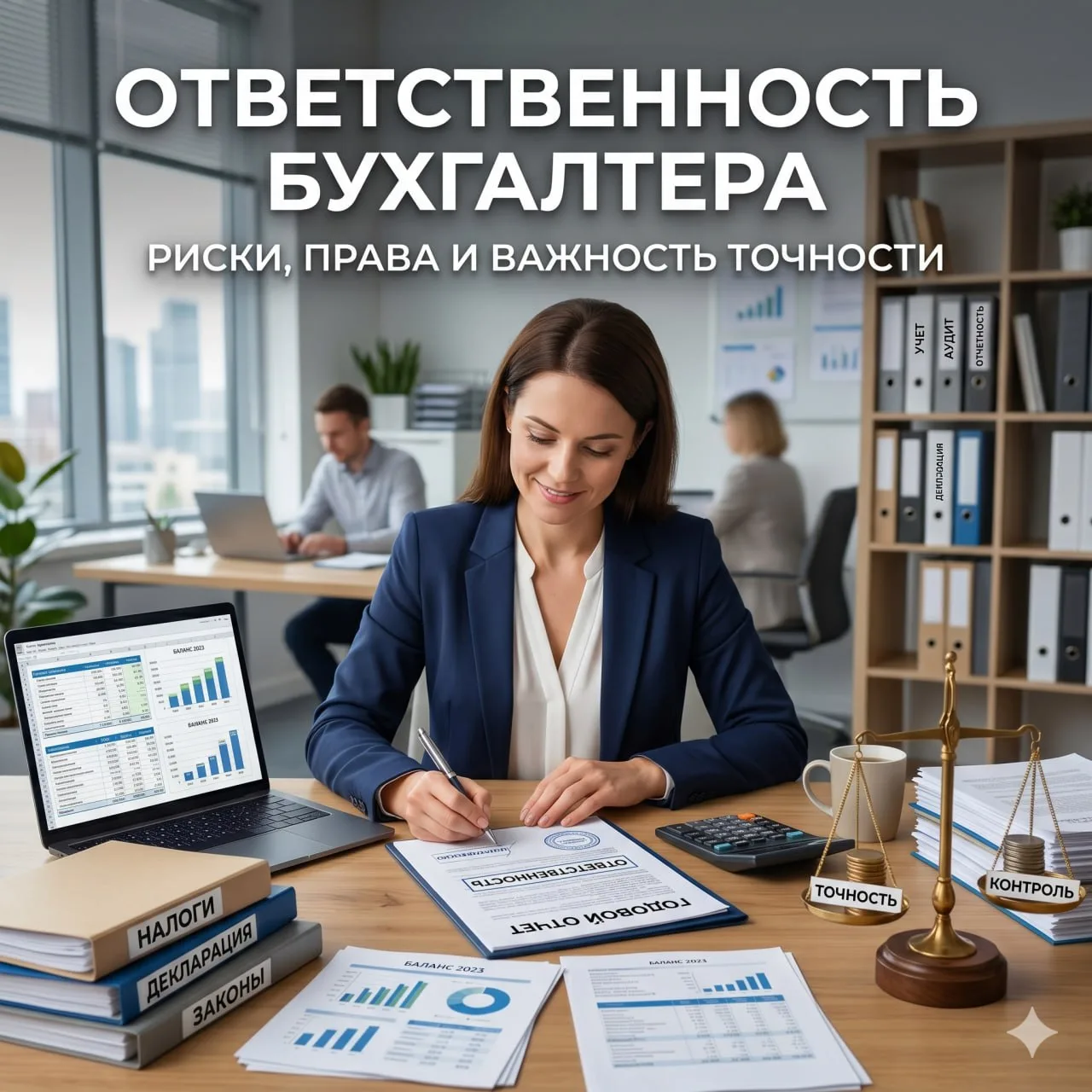 За что на самом деле отвечает бухгалтер? ⚖️ Спойлер: закон суров.
