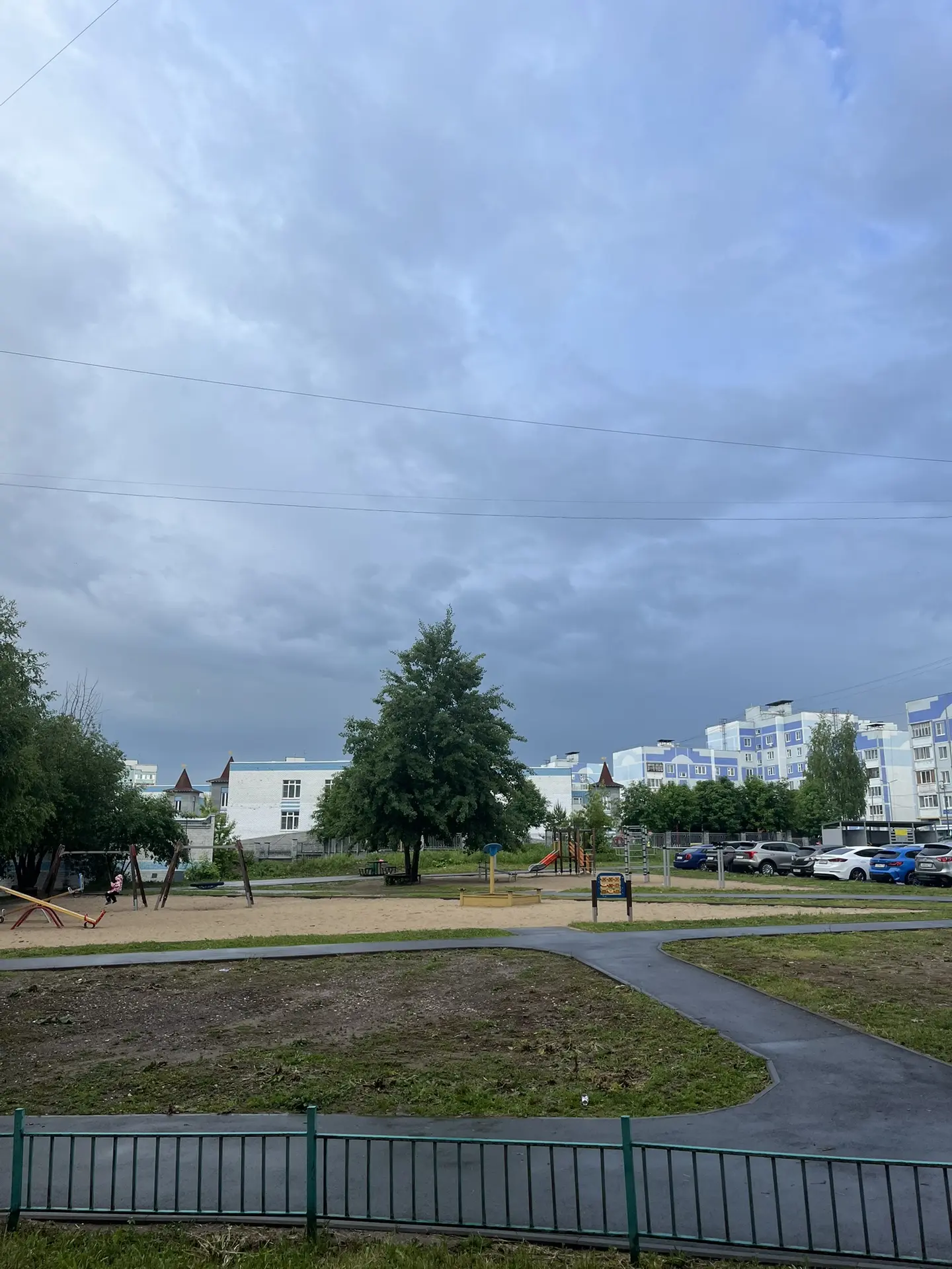 Небо цвета асфальта❤️