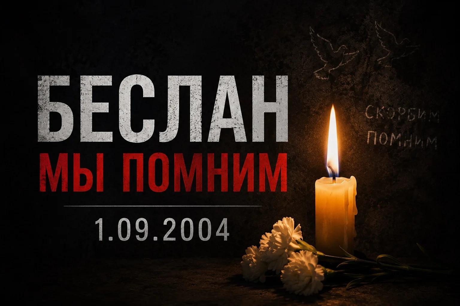Помним. Скорбим. Не допустим. 🕯️