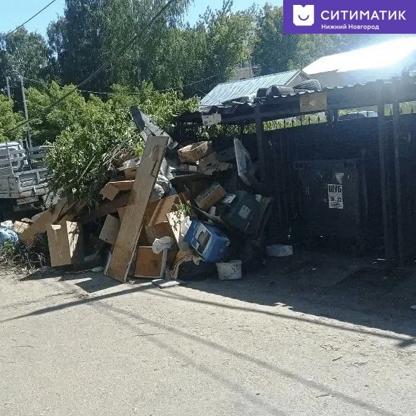 ⚡«Ситиматик-Нижний Новгород» вместе с Минэкологии проверили контейнерные площадки в Зав...