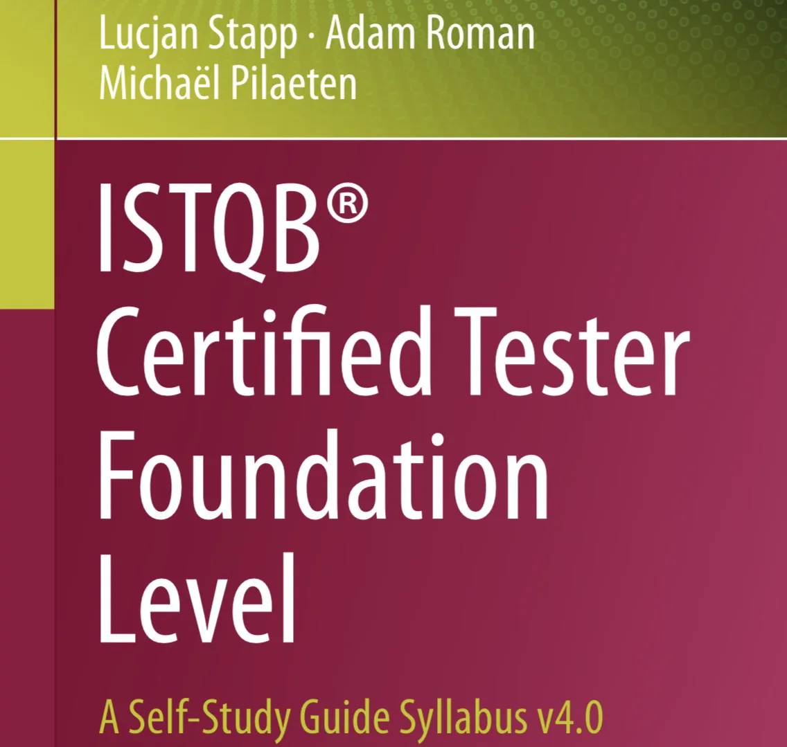 🗺 Certified Tester Foundation Level 

Автор: Lucjan Stapp

Книга служит официальным или неофициальн