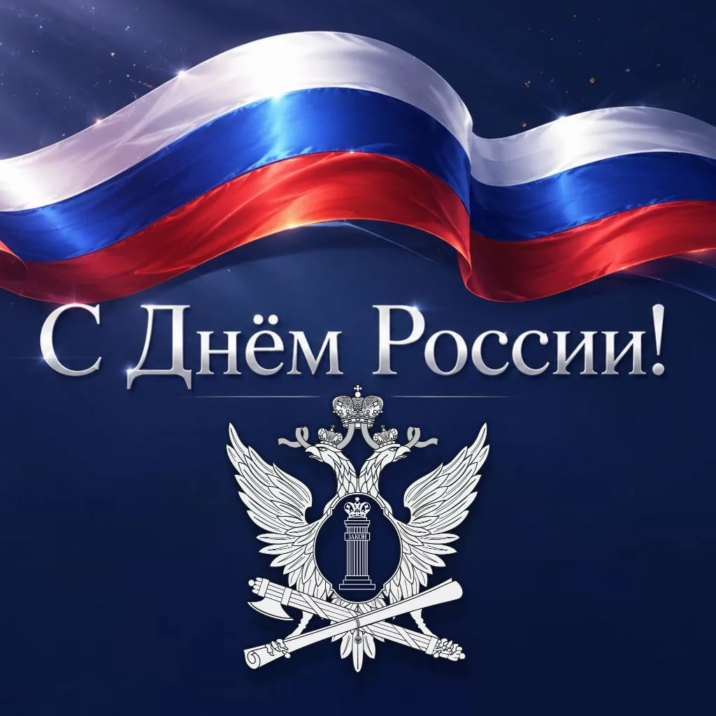 Федеральная служба судебных приставов поздравляет с Днём России🇷🇺
