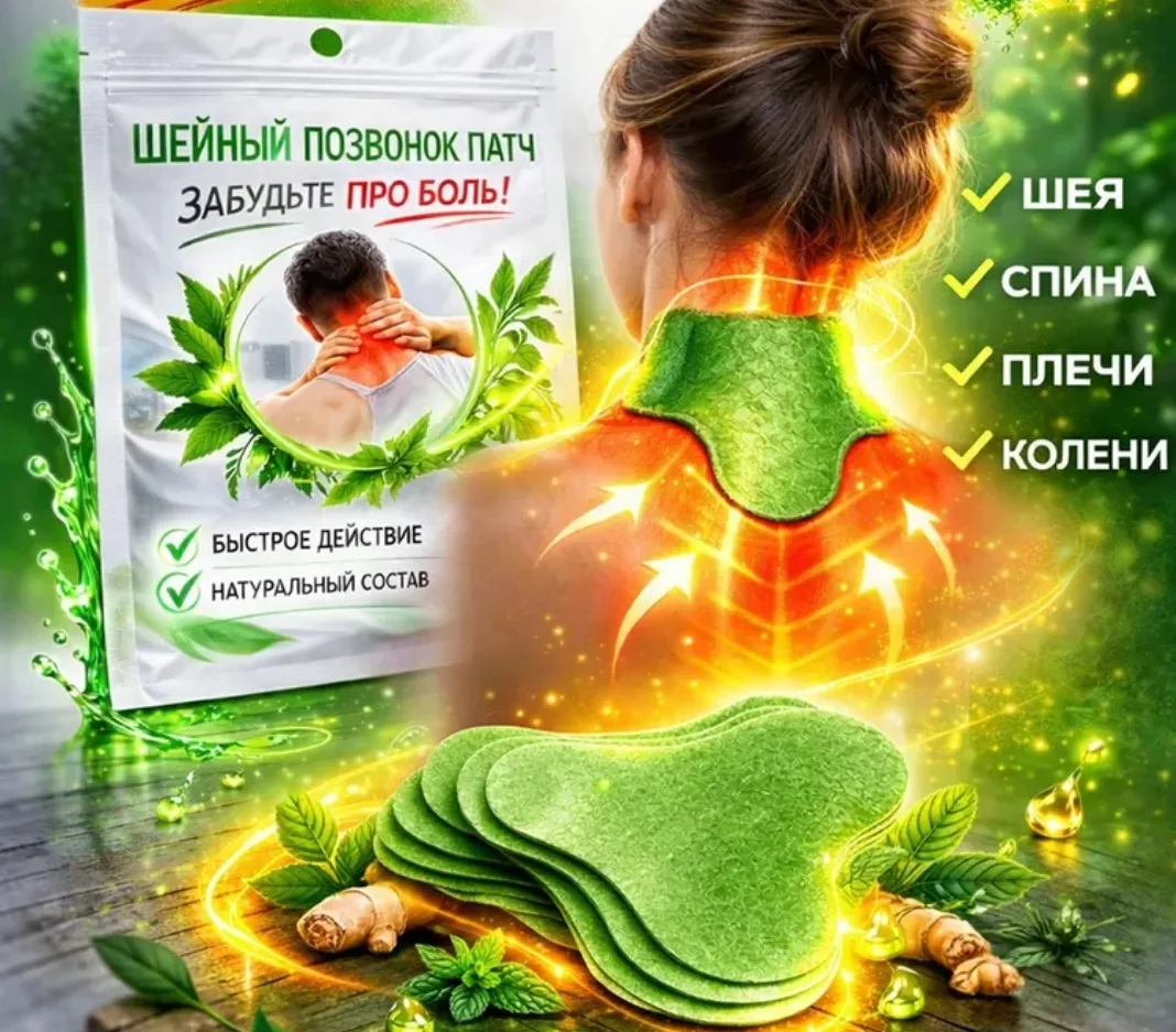 Пластырь для шеи и спины
