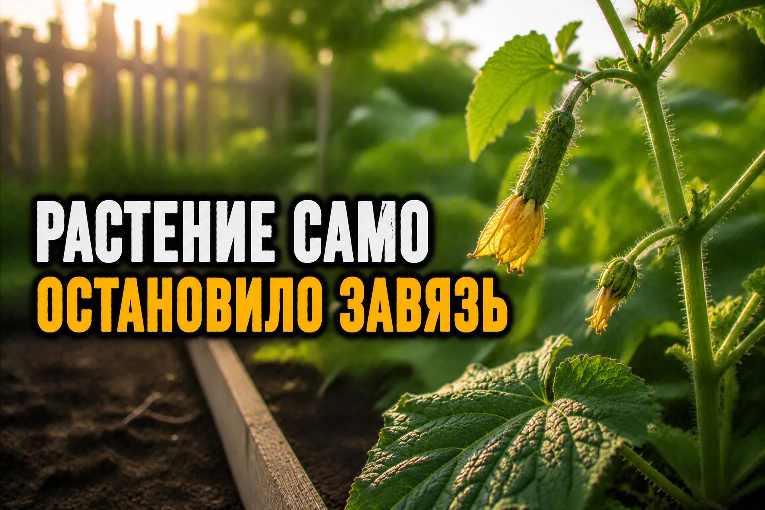 Растение само остановило завязь

Не все цветки становятся плодами.

И не все завязи остаются на куст
