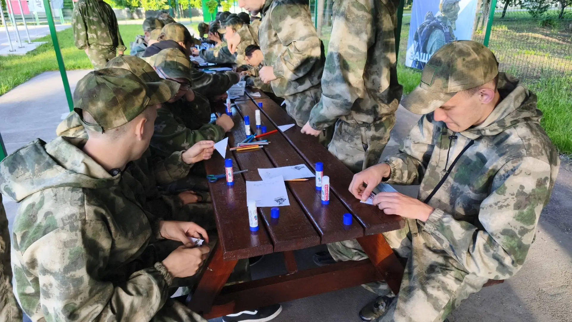 🪖В рамках военно - исторических сборов «Армата» руководители студий Флигинских Алёна и...