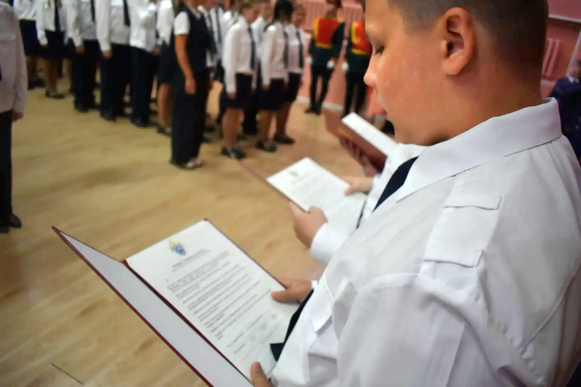 Учащиеся профильных кадетских классов СК России приняли присягу в Чите