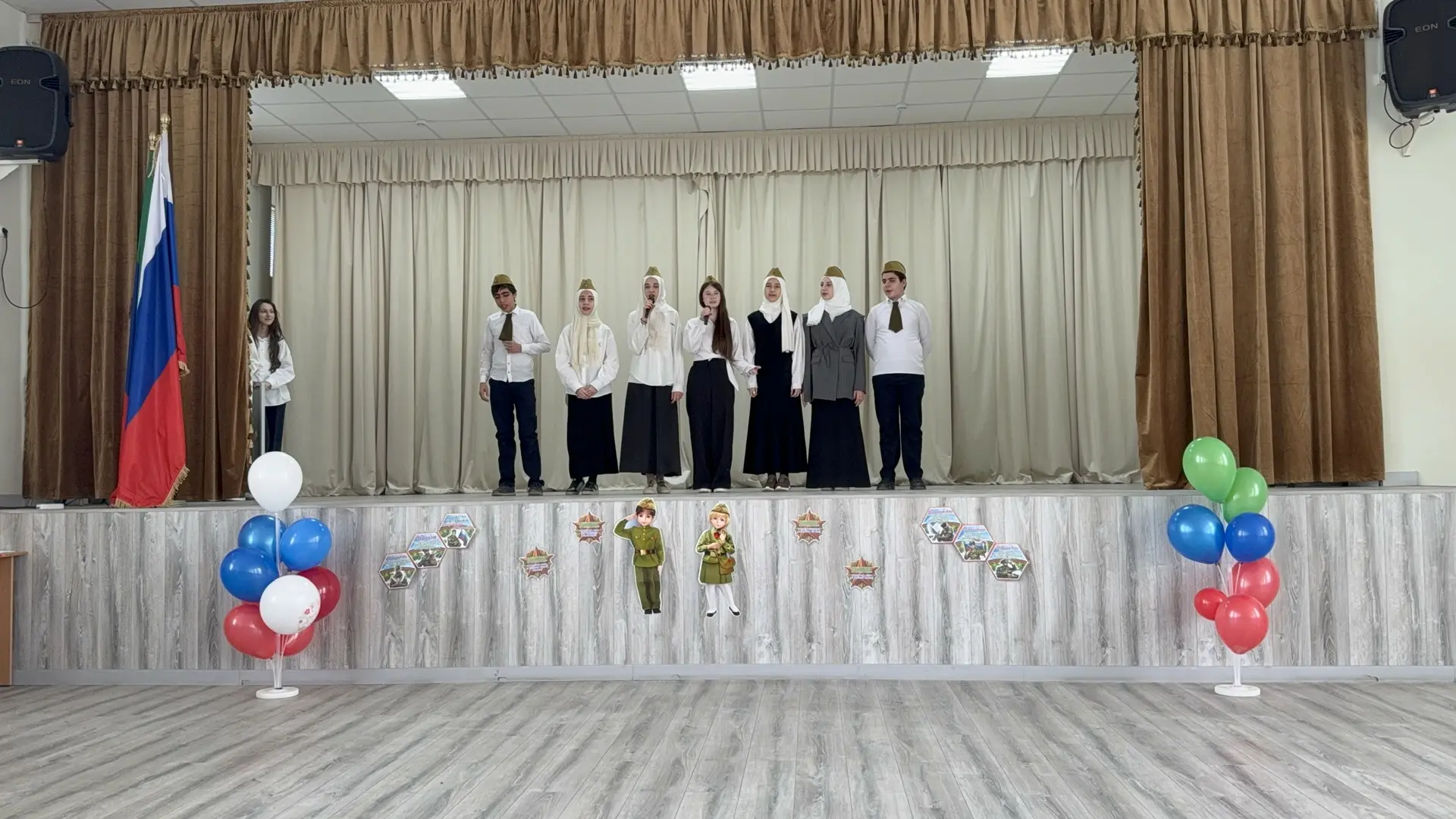 Конкурс военно-патриотической песни прошел успешно  В рамках месячника по военно-патриотическому вос