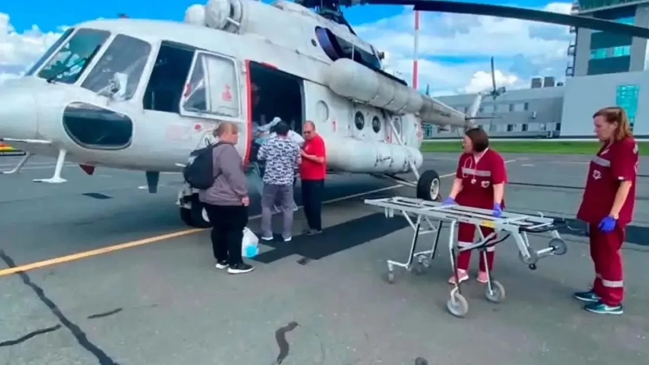 Вологодская санавиация доставила ребёнка с серьезными ожогами в Нижний Новгород