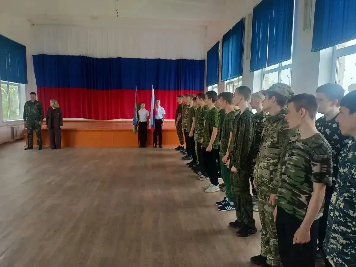 🇷🇺18 мая 2026 года в общеобразовательных учреждениях Тихорецкого  района стартовали учебные сборы дл