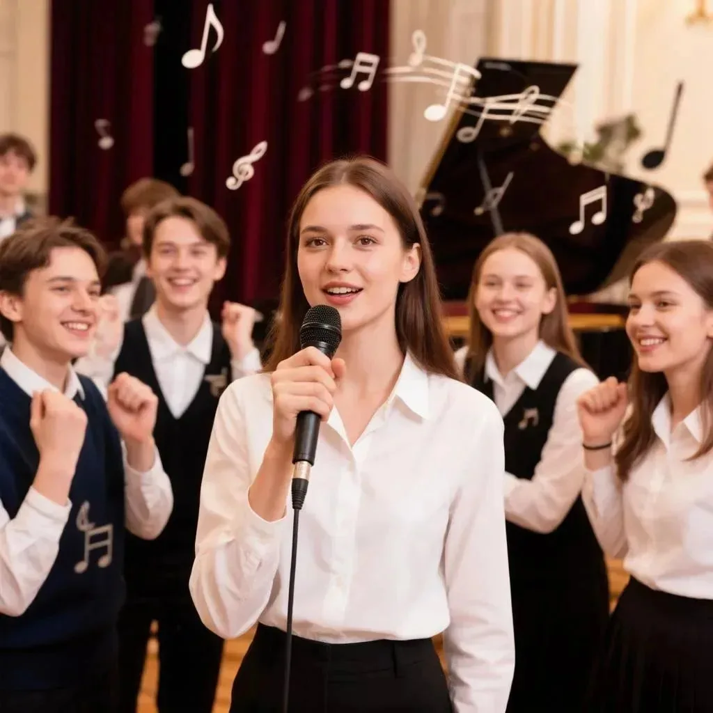 🎤🎹🎼🎶 "Открой свой голос! Спой со мной! Покори сцену!"🎶🎼🎹🎤

🎵Если вы хотите научиться или пр