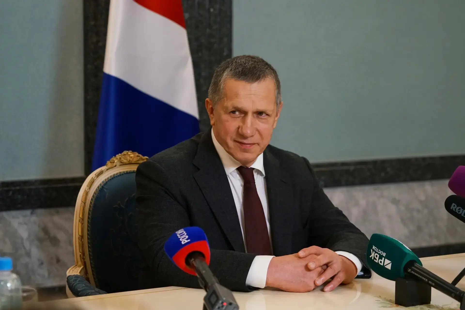 🇷🇺 Юрий Трутнев рассказал журналистам о подготовке к ВЭФ и о важности северного завоза