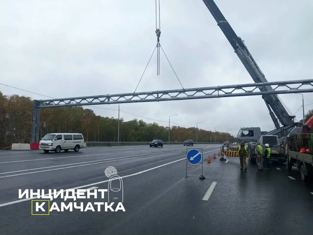 В районе кафе «Мангал» до 18 октября будут перекрывать полосы