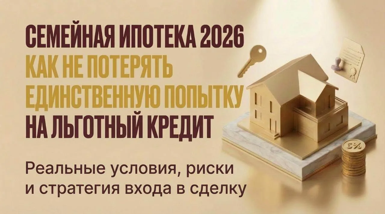 Семейная ипотека - один из немногих вариантов купить или улучшить недвижимость для семь...