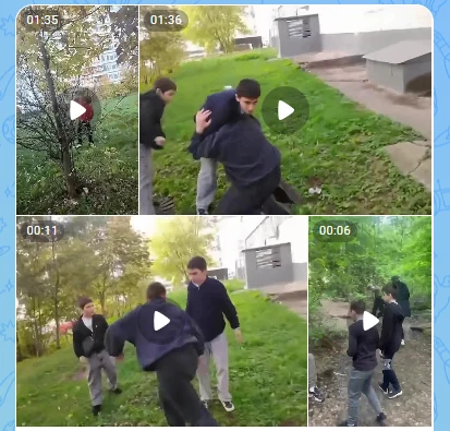 Банда детей «приезжих» толпой избивает местных школьников в одном из городов Подмосковья.