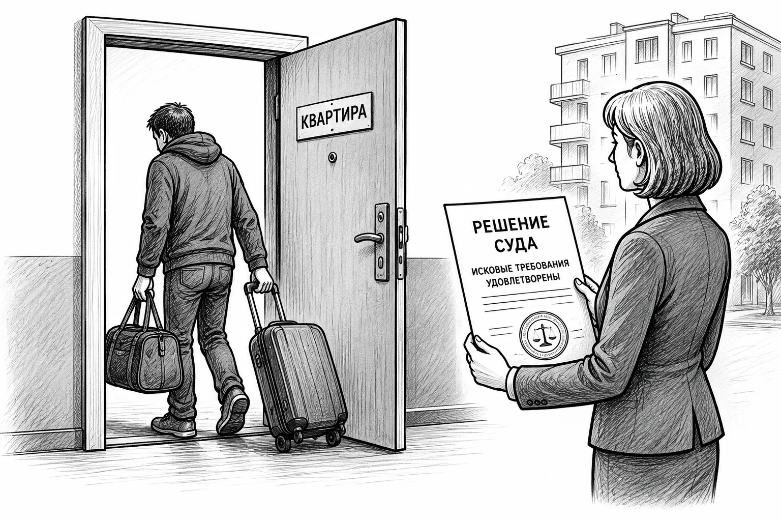 Наследник добился прекращения права пользования квартирой бывшего члена семьи собственника

В Промыш