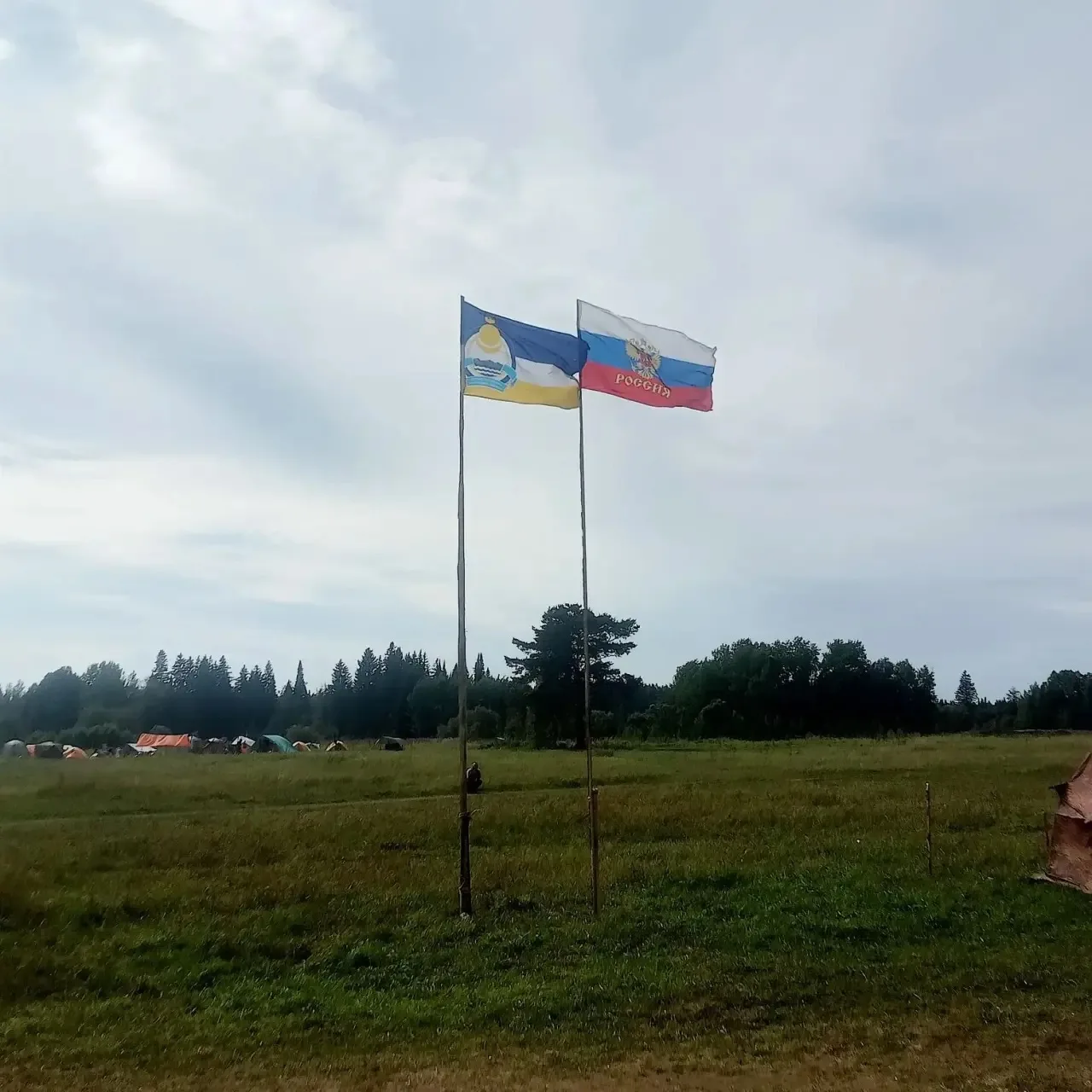 📝Установили флаги.