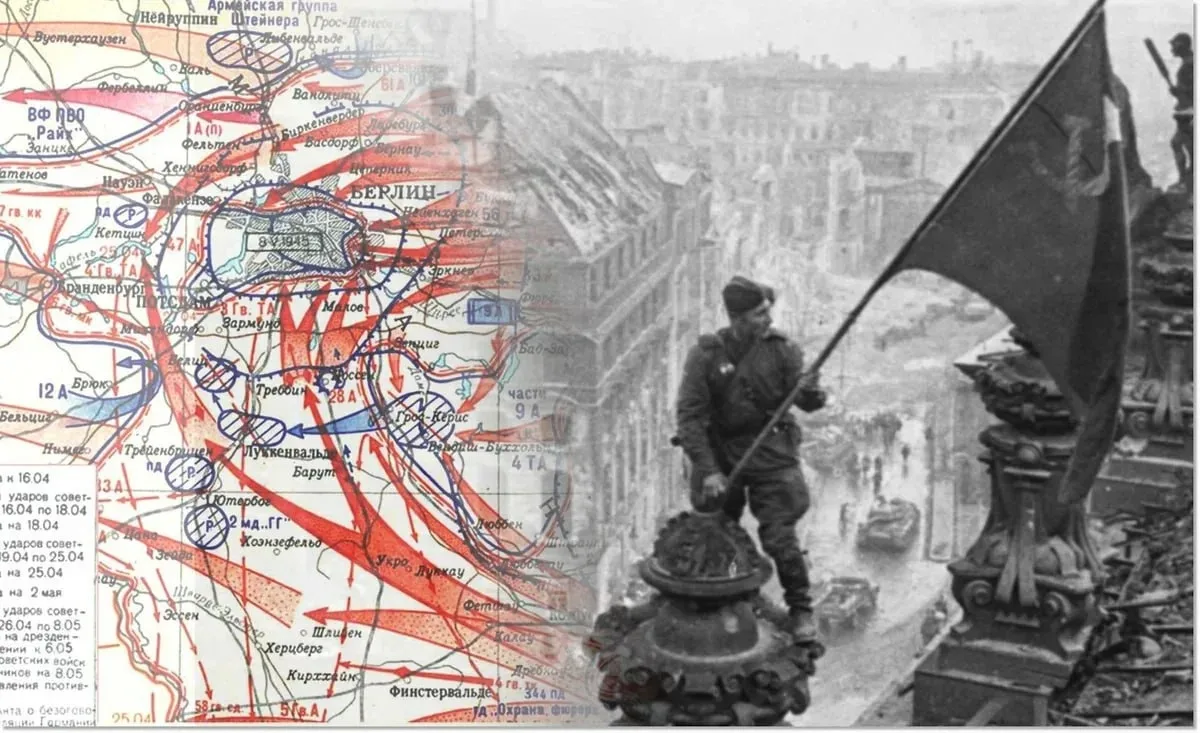 День в истории - 24 АПРЕЛЯ НИКТО НЕ ЗАБЫТ, НИЧТО НЕ ЗАБЫТО!🔥  24 апреля 1945 года стало ключевой дат