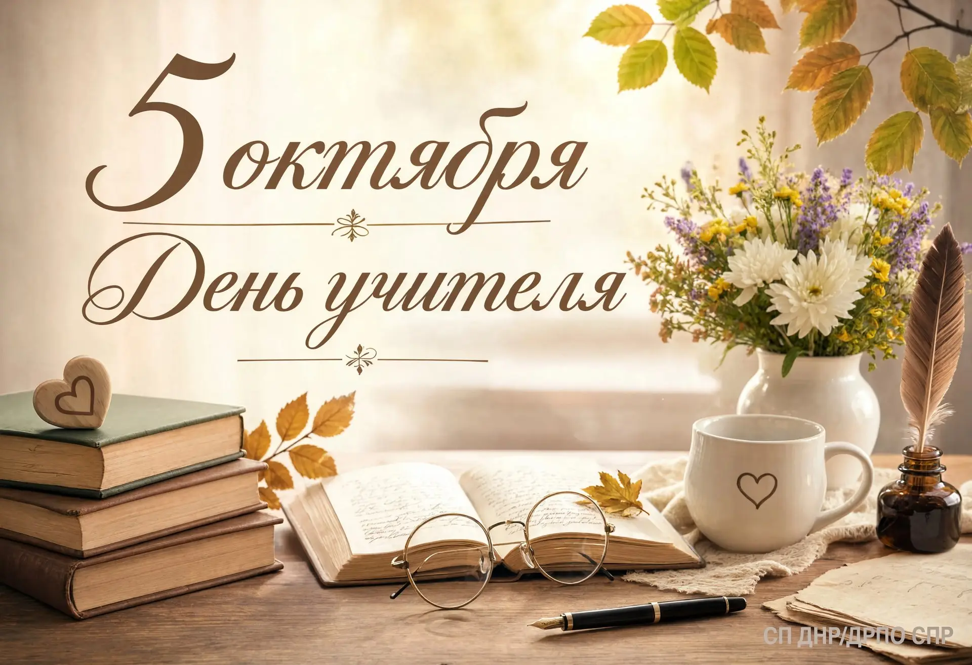 5 октября — День учителя 🍁📚✨