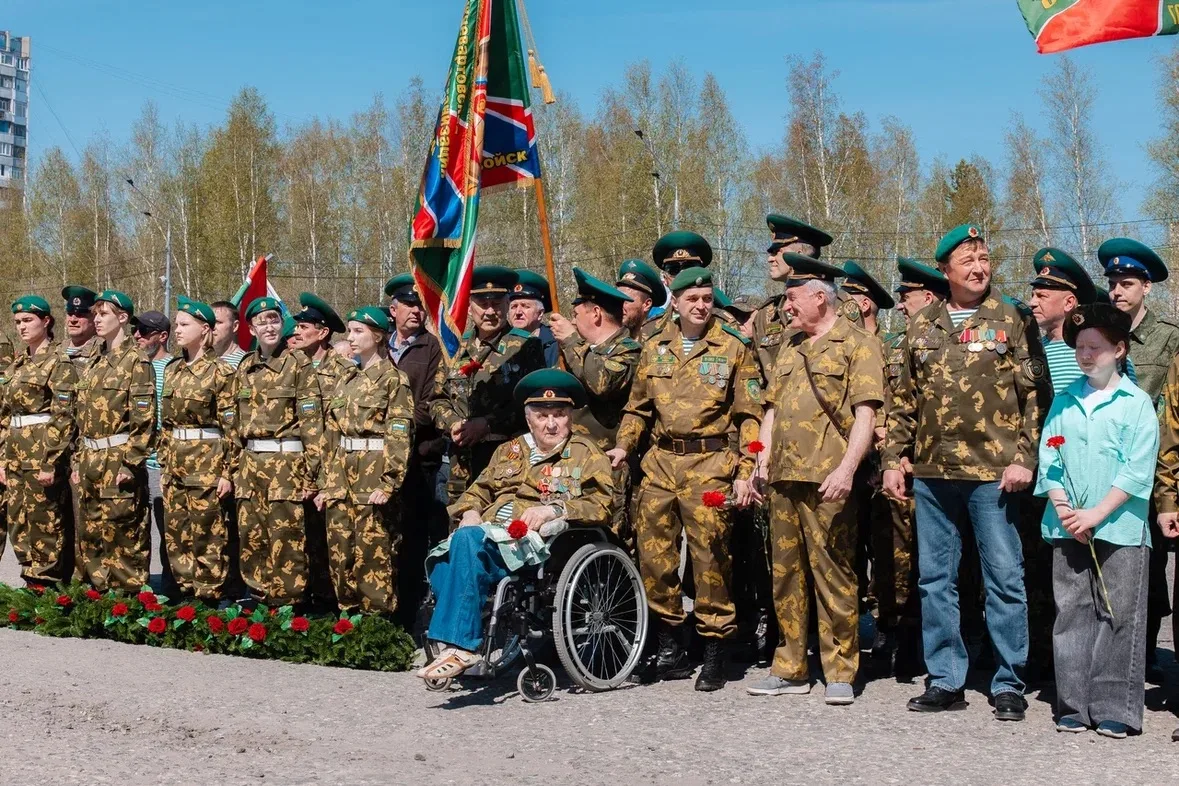 В честь 108-й годовщины образования Пограничных войск России в Нижневартовске состоялос...