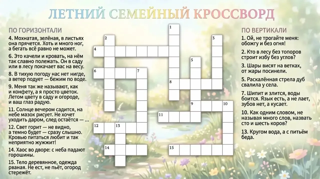 🧩 Лето с пользой: играем и развиваемся вместе

Тёплые дни так быстро пролетают, и особенно хочется 