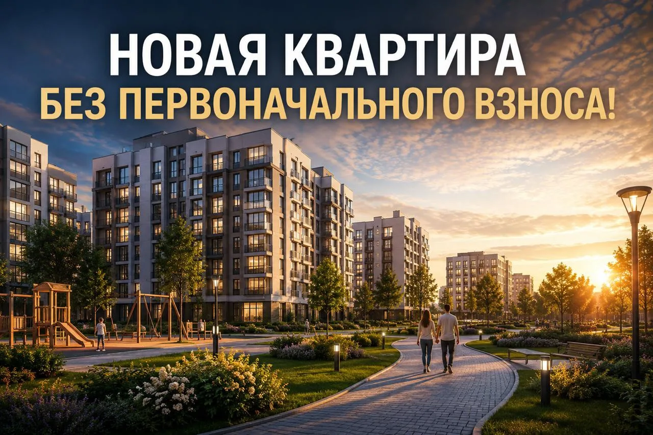🔥 Своя квартира БЕЗ первоначального взноса  в Санкт-Петербурге — это реально!

❗️Пока многие ждут с