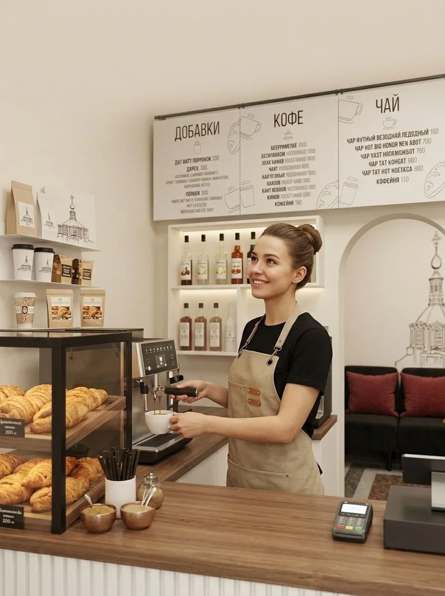 ☕ БАРИСТА в кофейню
