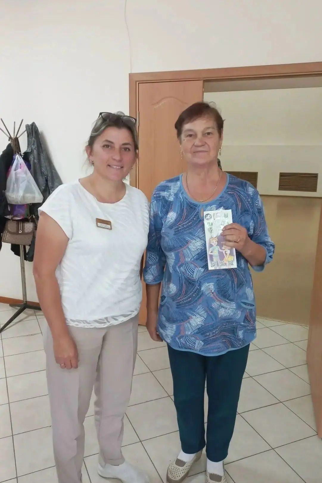Вчера в ходе встречи с активными пожилыми поселка Татарстан заведующим надомного отделе...