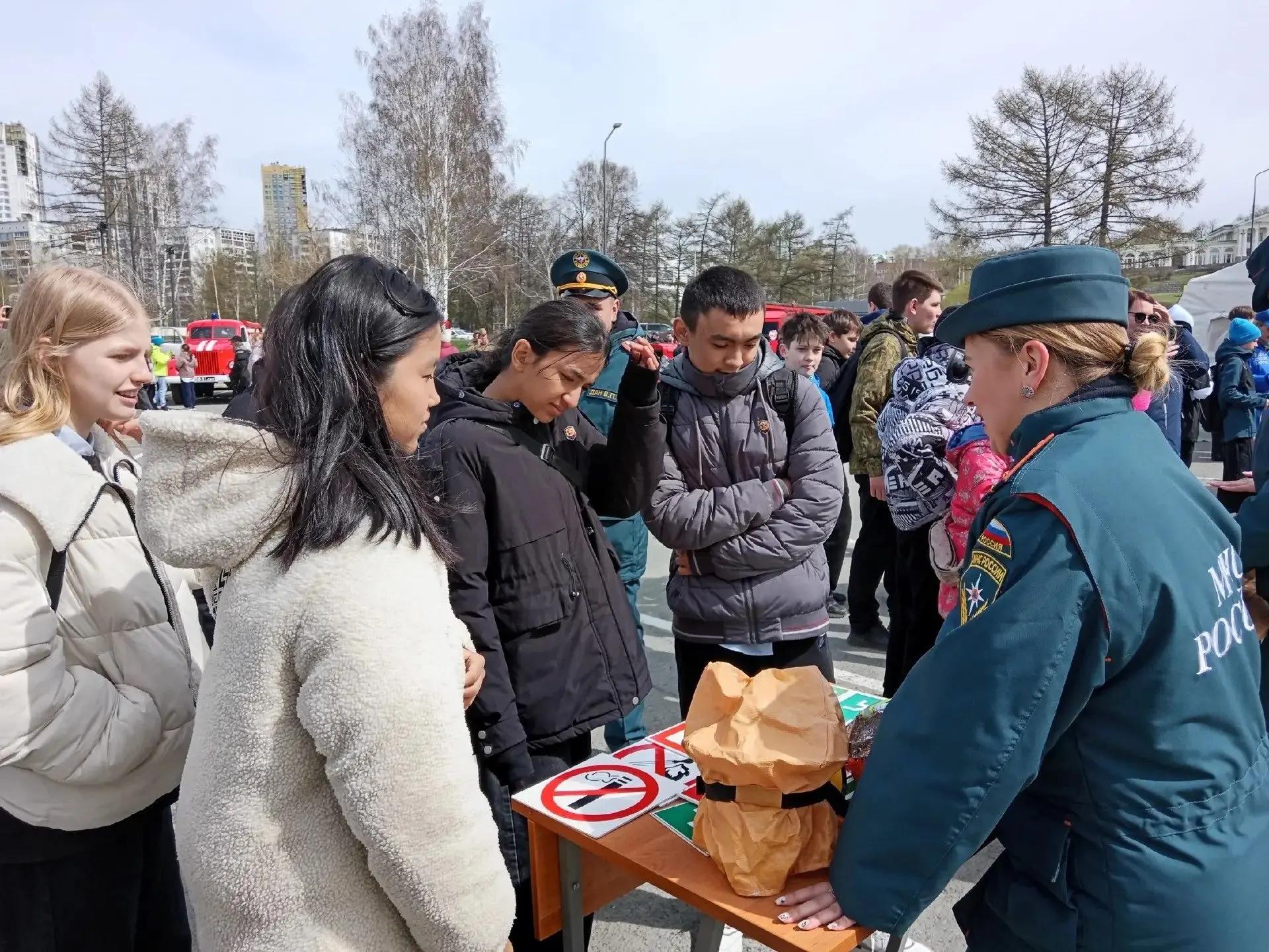 🔥 30 апреля, с 10:30 и до 13: 30 в честь Дня пожарной охраны, на территории ККТ Космос (Екатеринбург