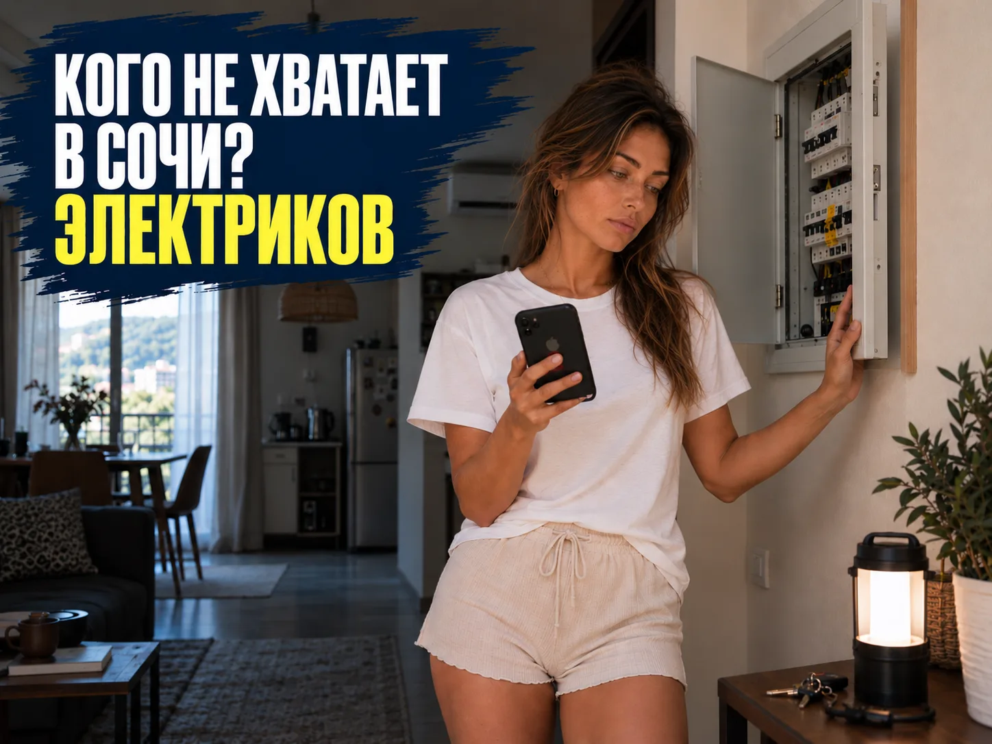 Кого не хватает в Сочи: электрики