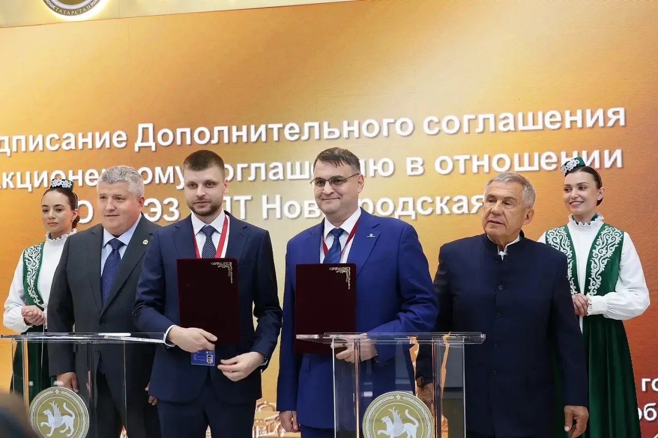⚙️В регионе продолжится развитие ОЭЗ "Новгородская"