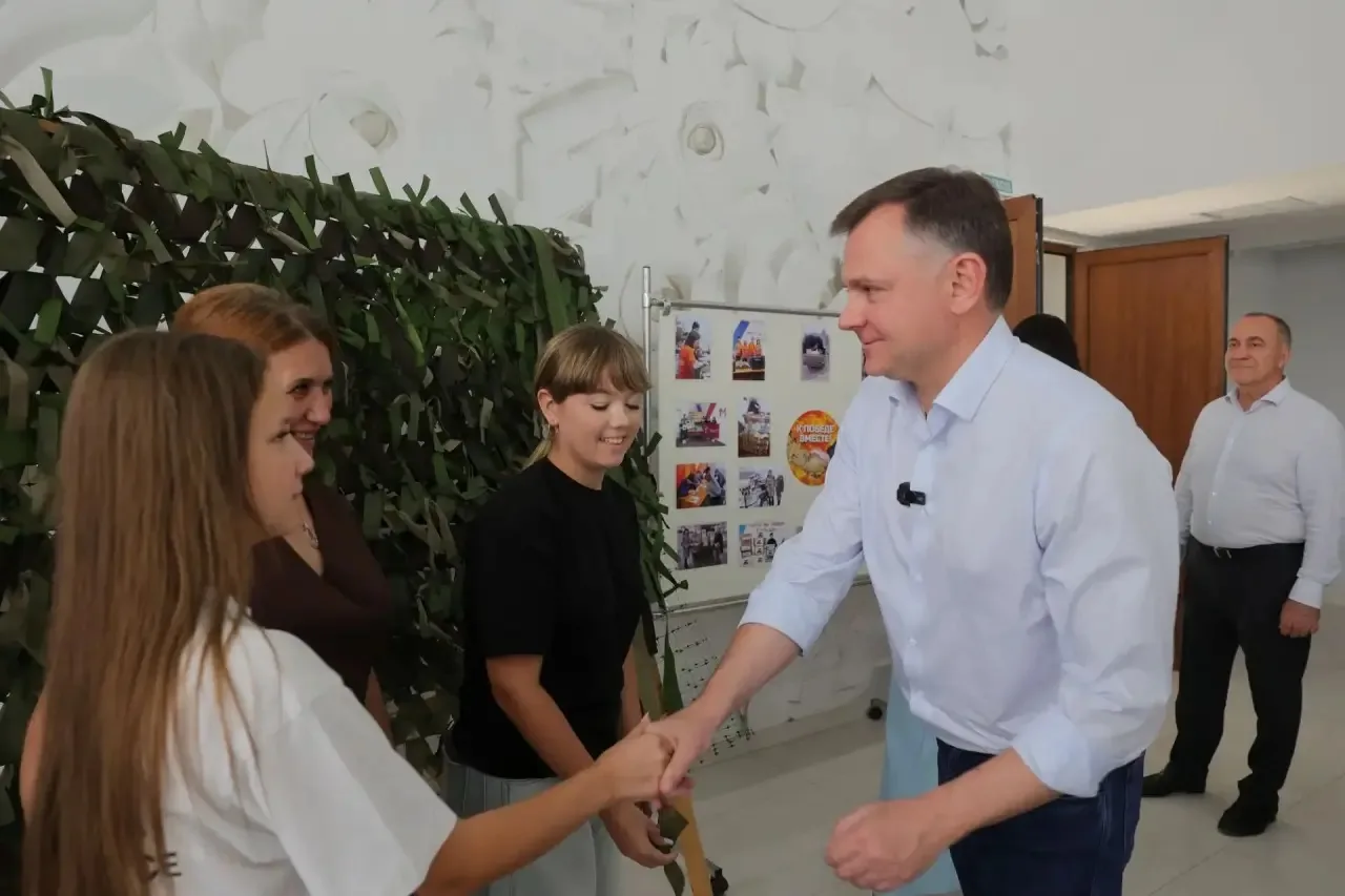 Милютинский район – еще один район, который посетил накануне.