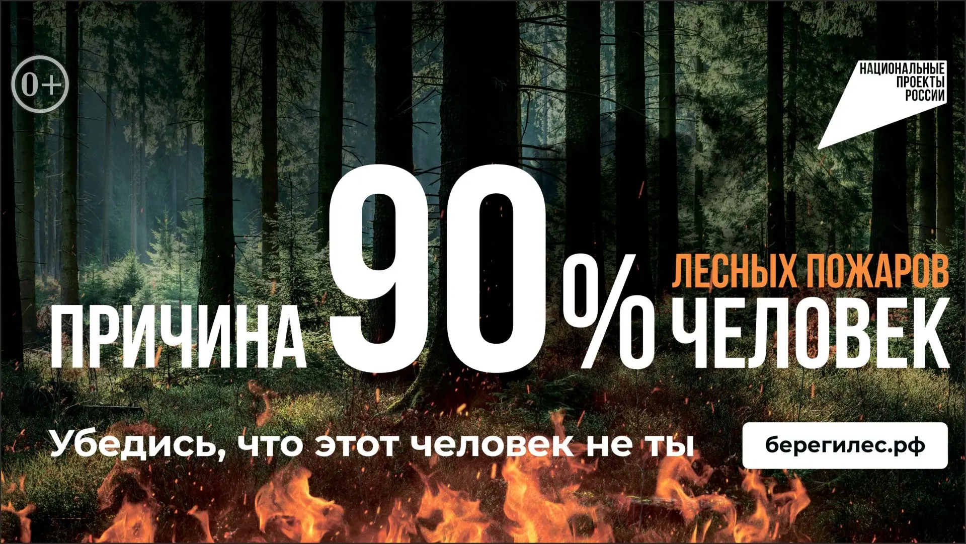 💚 Вместе мы сможем уберечь леса от огня — берегите природу, соблюдайте правила: