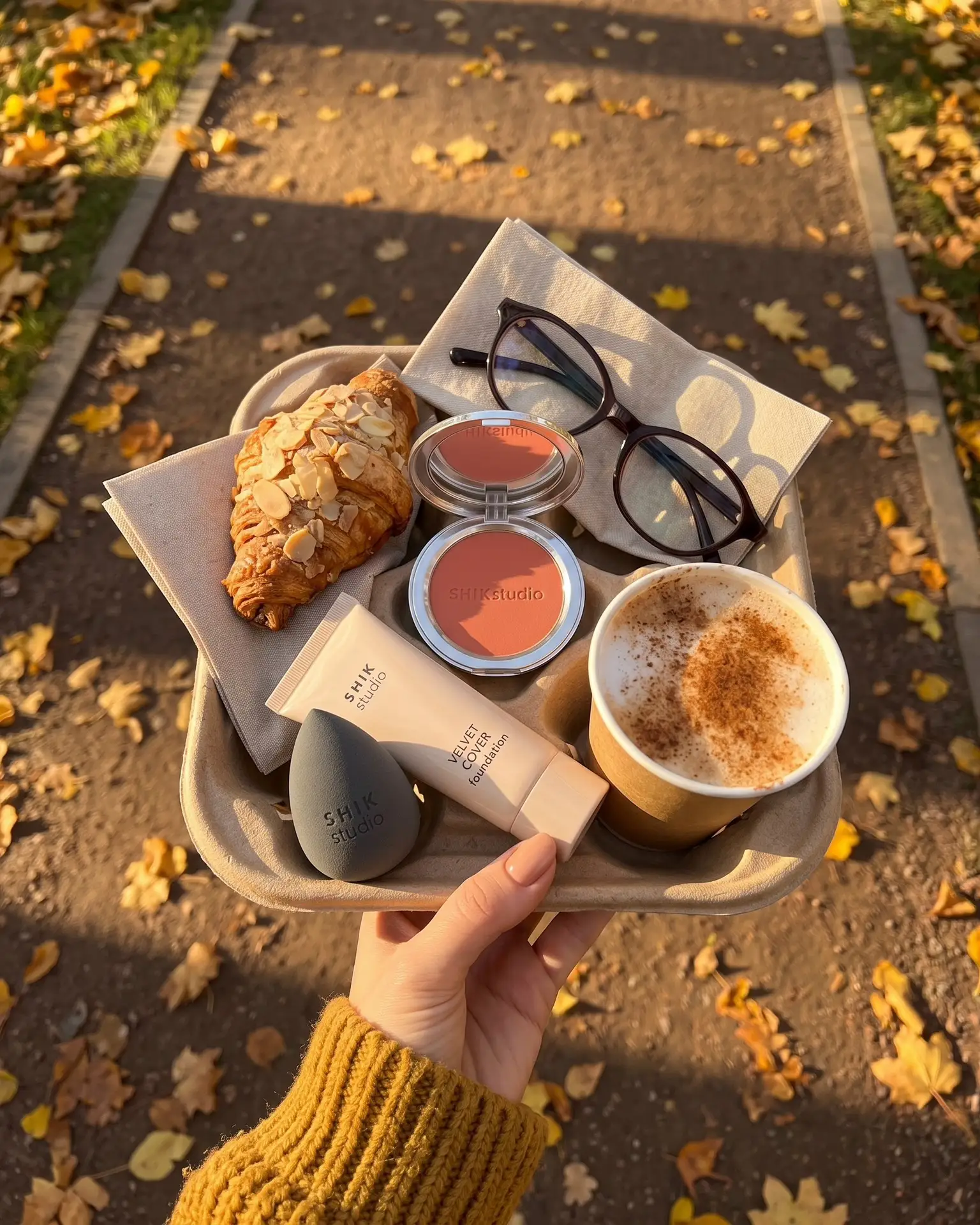 Осень, листопад и новый макияж 🍂✨