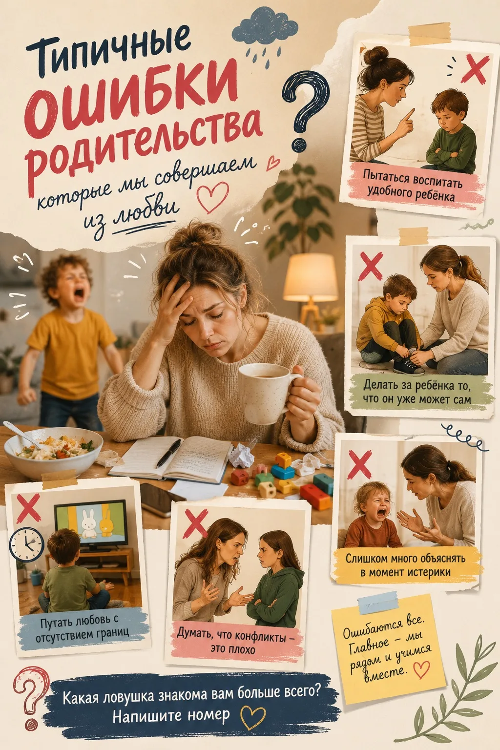Иногда мне кажется, что родительство — единственная профессия, где человек сначала полу...