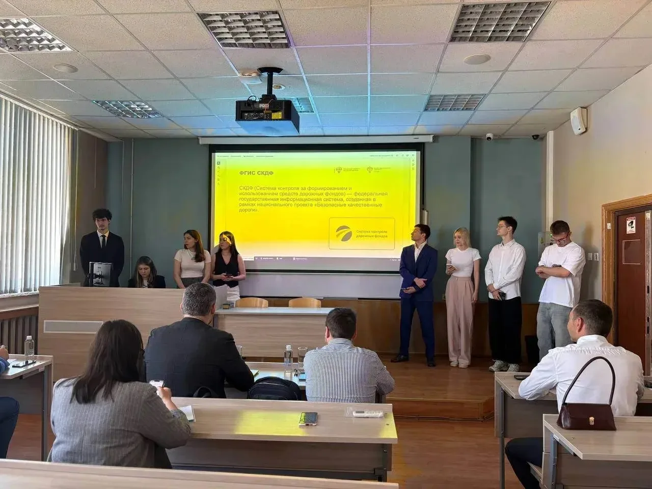Публичные защиты студенческих проектов в Академии дорожного хозяйства РУТ