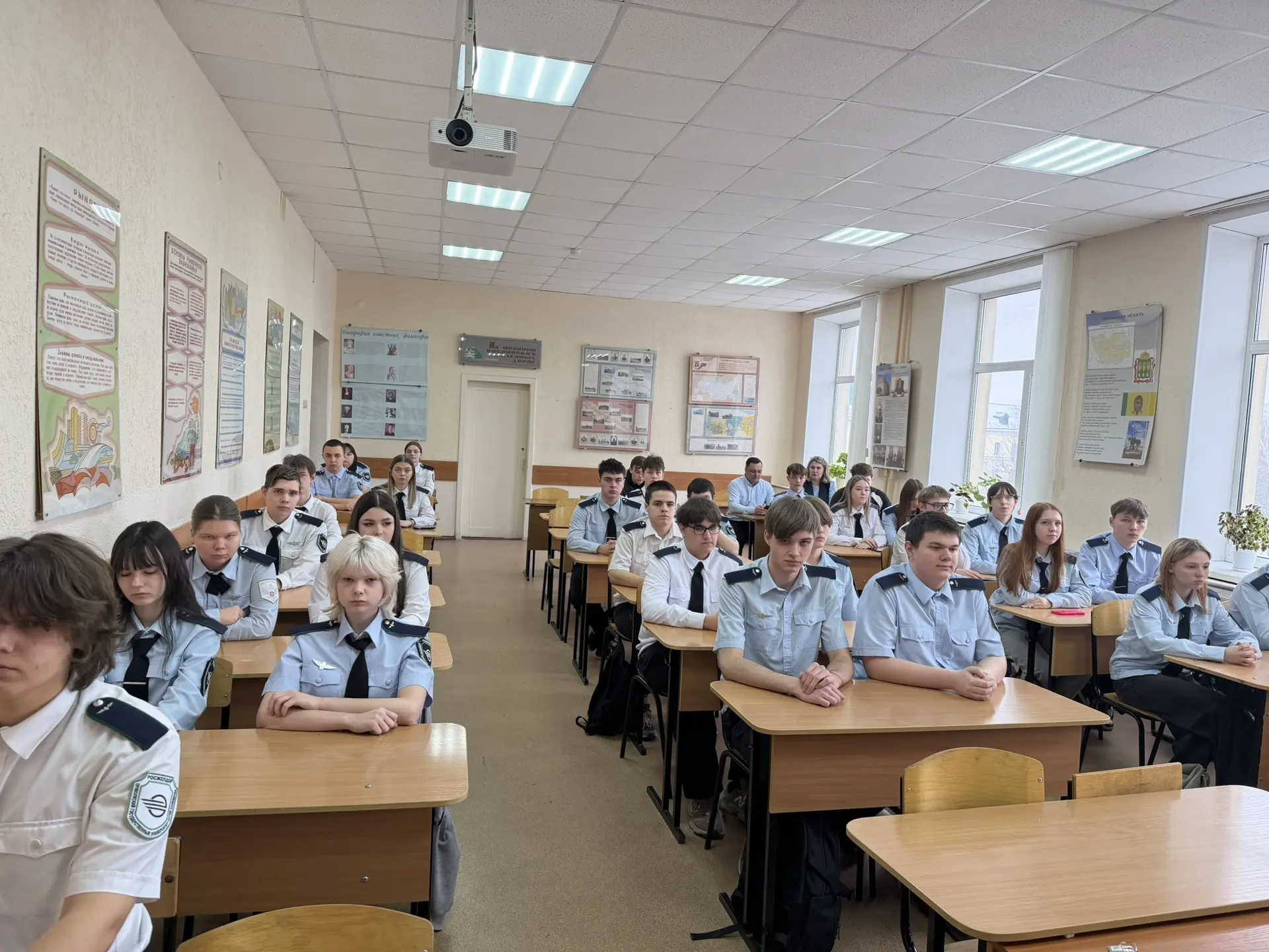 В техникуме состоялась встреча Пензенского транспортного прокурора Бирюкова Кирилла Александровича с