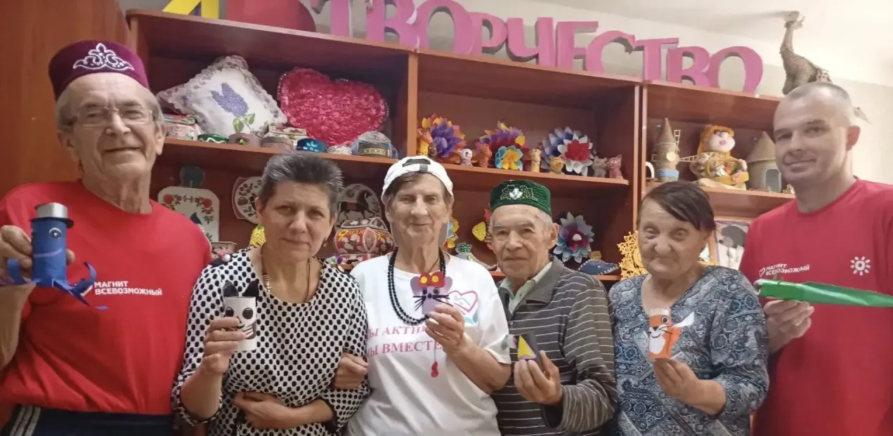 Мастер-класс по изготовлению поделок организовали в Верхнеуслонском доме-интернате для ...