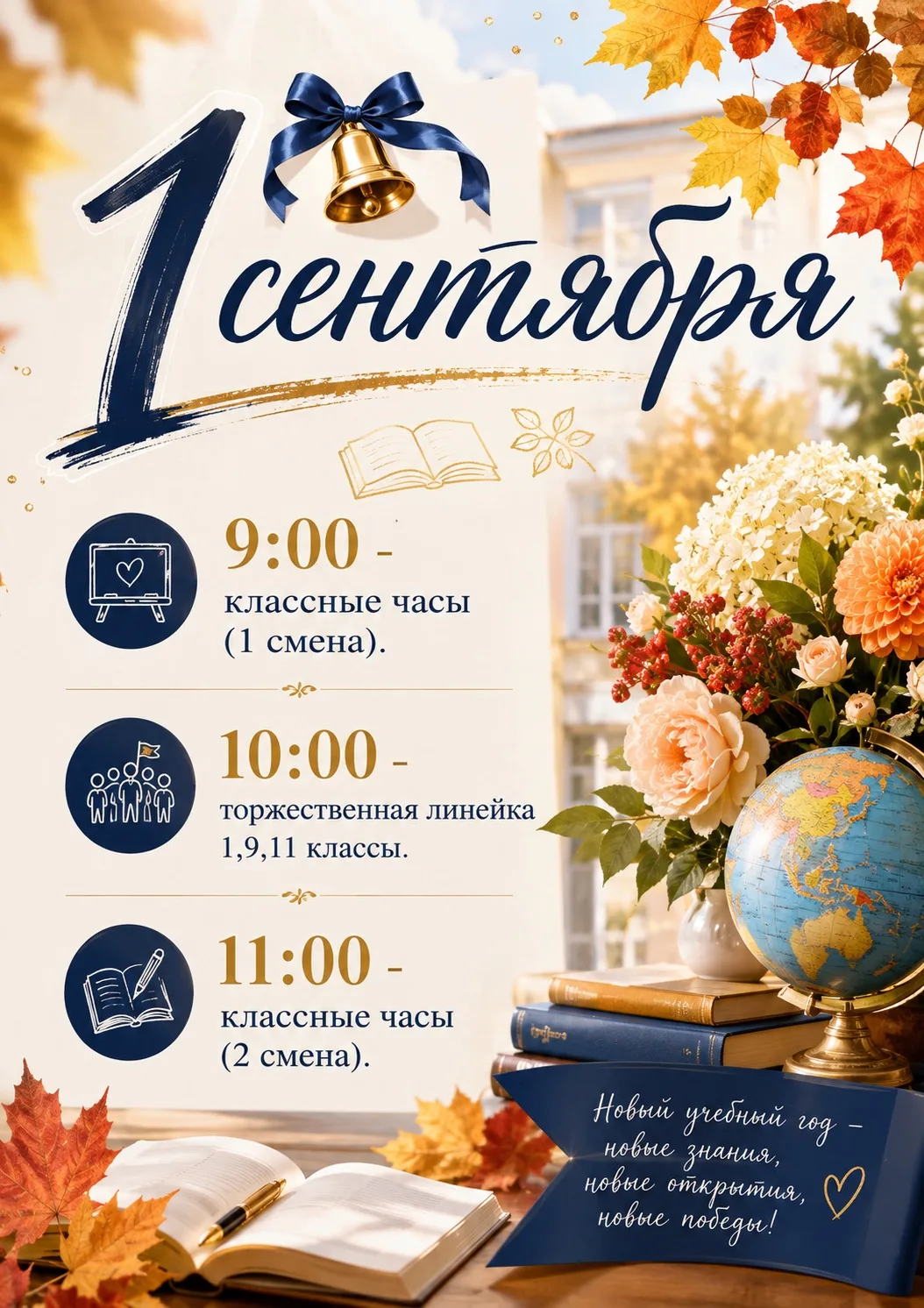 🍁 Дорогие ученики, родители и педагоги!