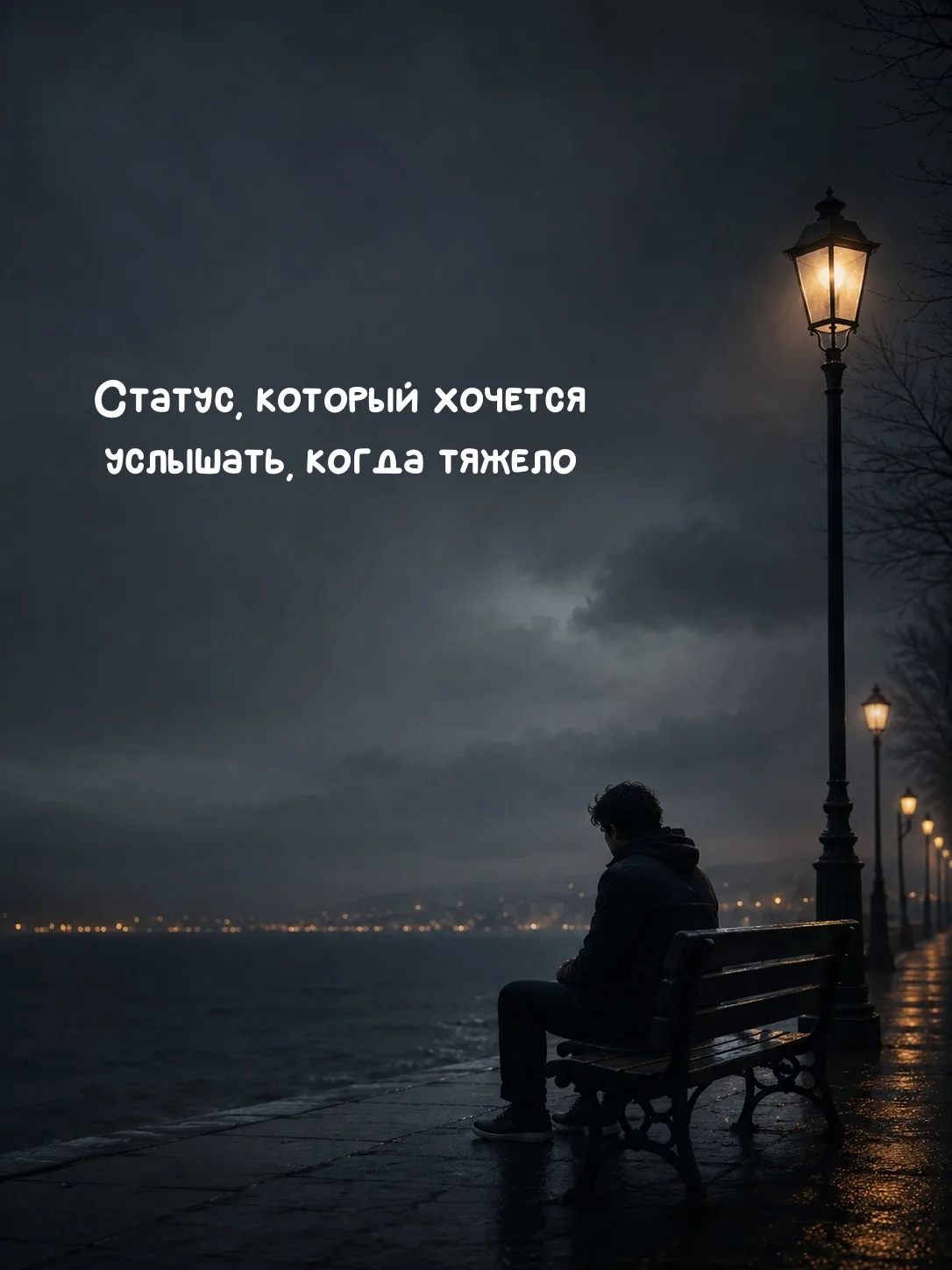Всё. Выдохни. Ты до сих пор живой, хотя тебя столько раз хоронили обстоятельства. Это уже победа, да