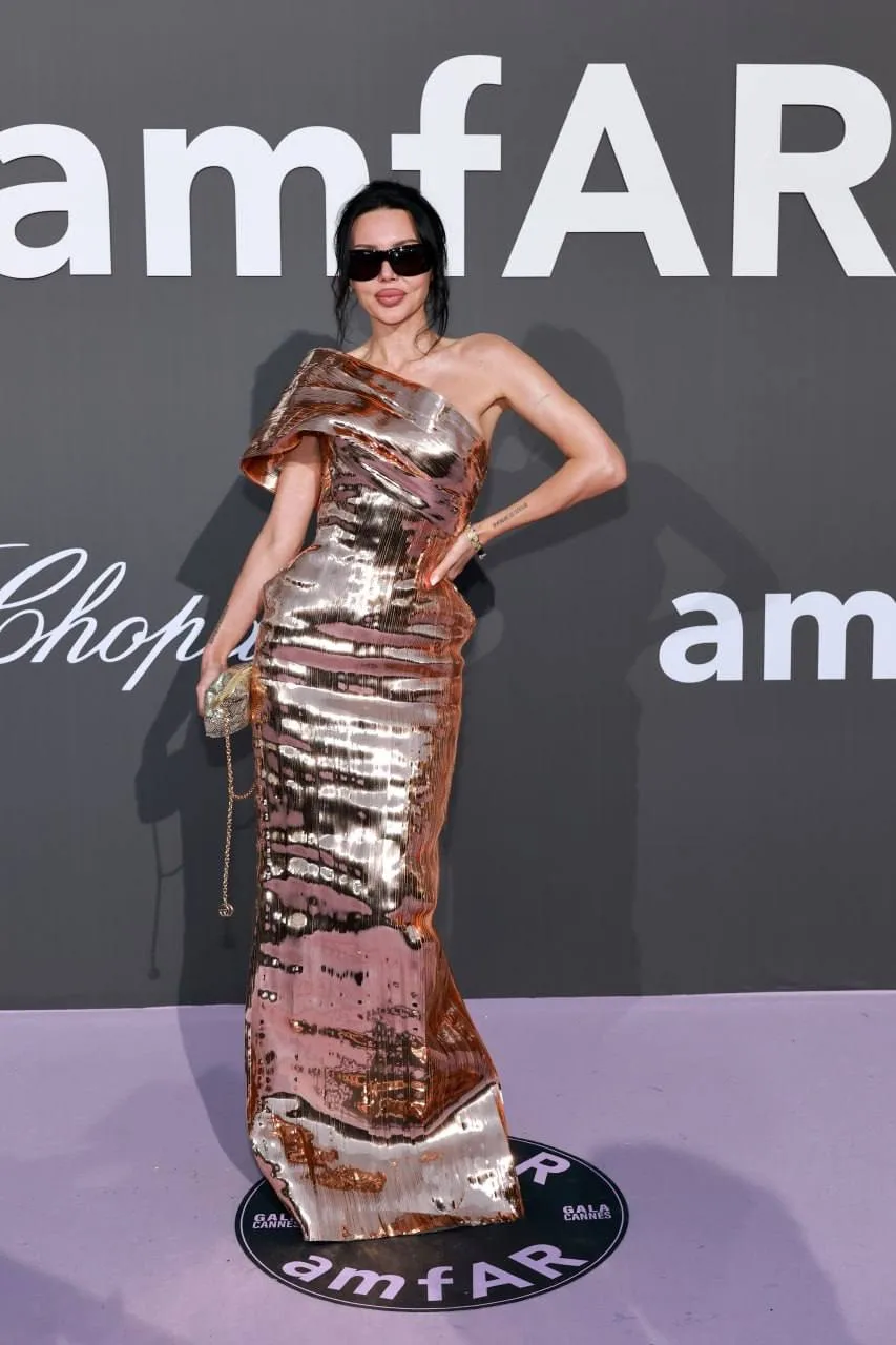 Наши в Каннах. Помимо Виктории Бони. Также на гала-вечере amfAR в рамках фестиваля появились Ксения 