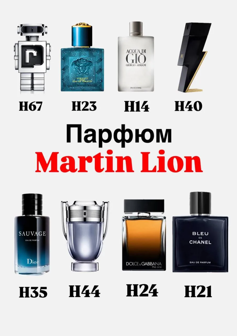 Пришли все недостающие ароматы от Martin Lion . Стойкость и шлейф у них невероятный. ❤️...