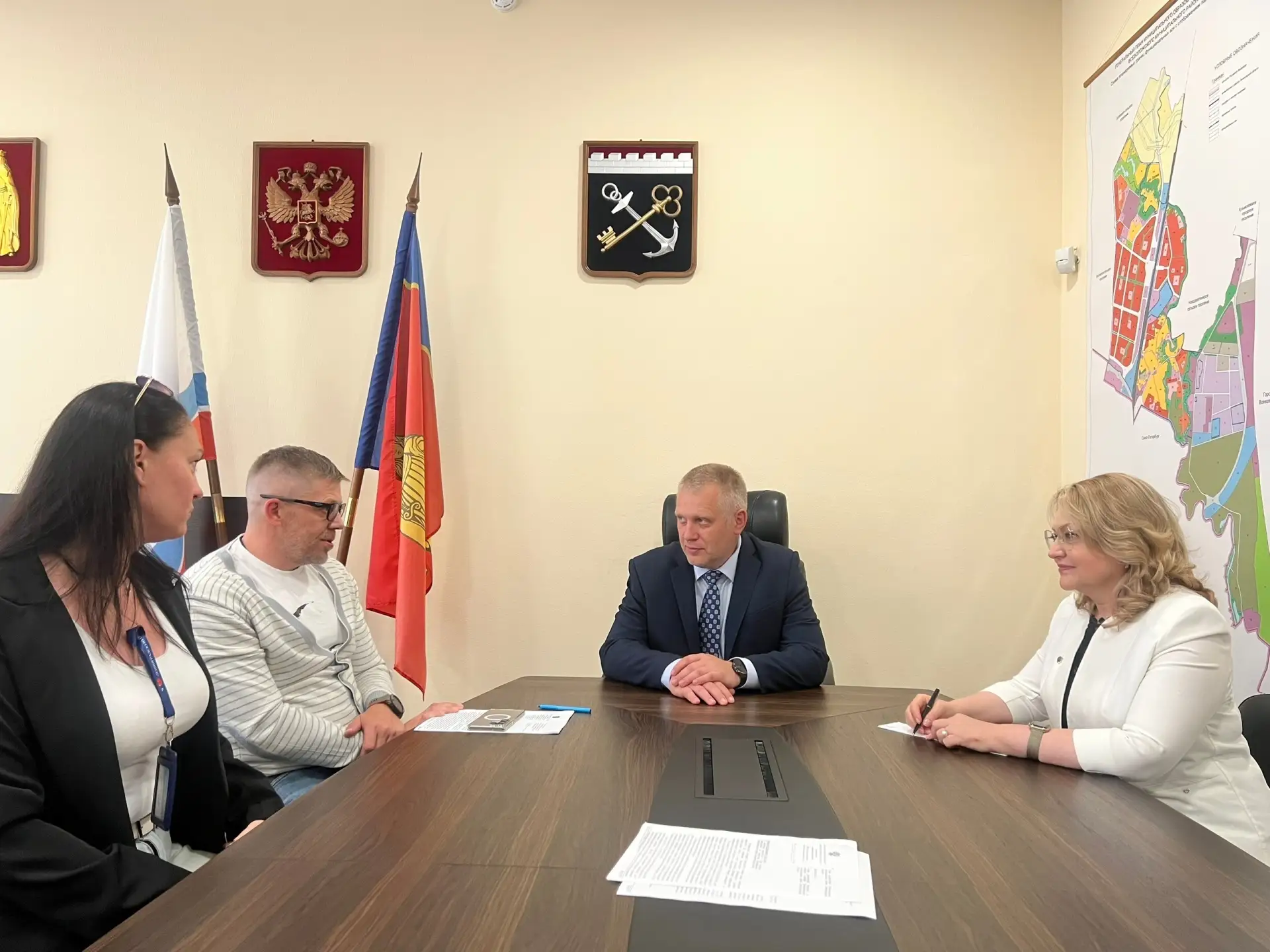 Мурино | Девяткино | Санкт-Петербург🏡

❗️Состоялась рабочая встреча главы администрации Алексея Бел