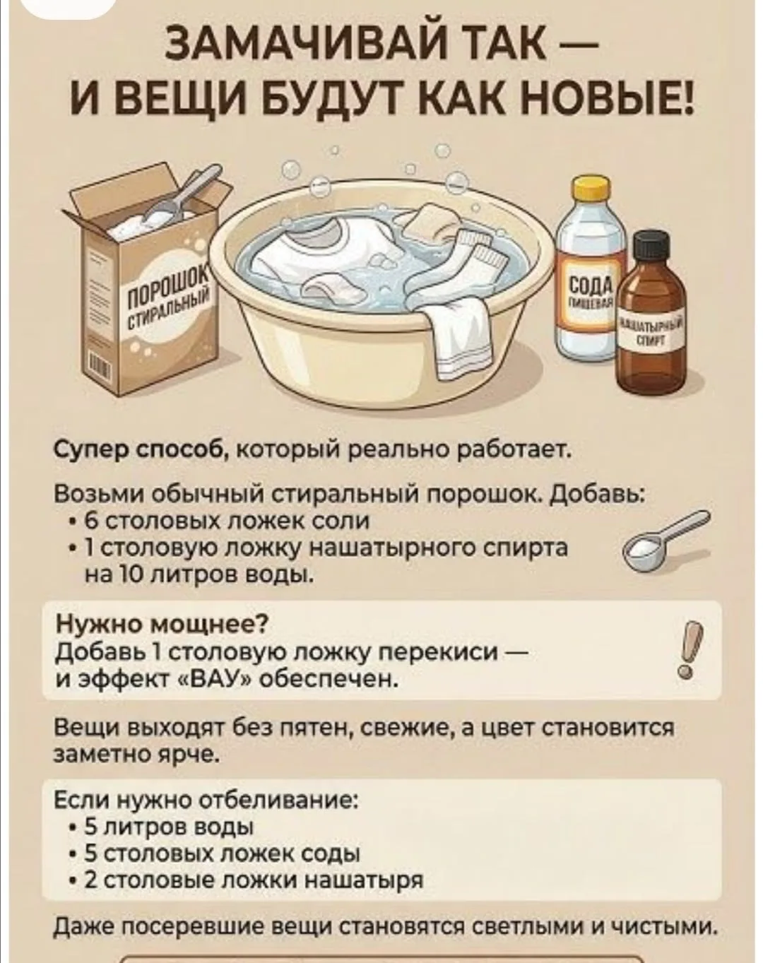 Убойный замачивающий раствор