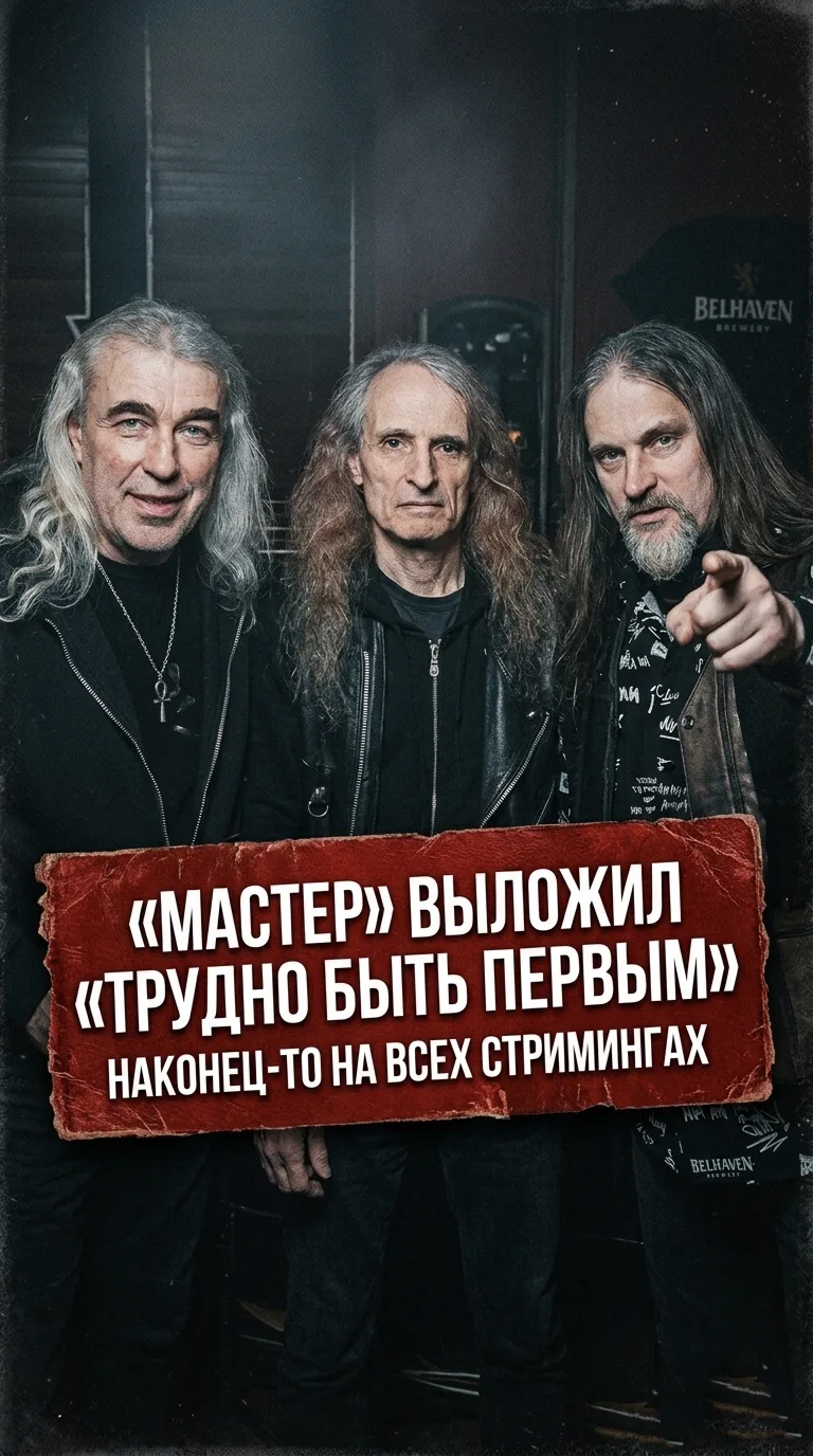 «Мастер» выложил «Трудно быть первым» — наконец-то на всех стримингах  Легенды русского трэша «Масте